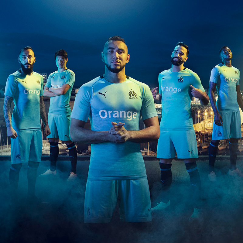 camiseta del Olympique Marsella 2019
